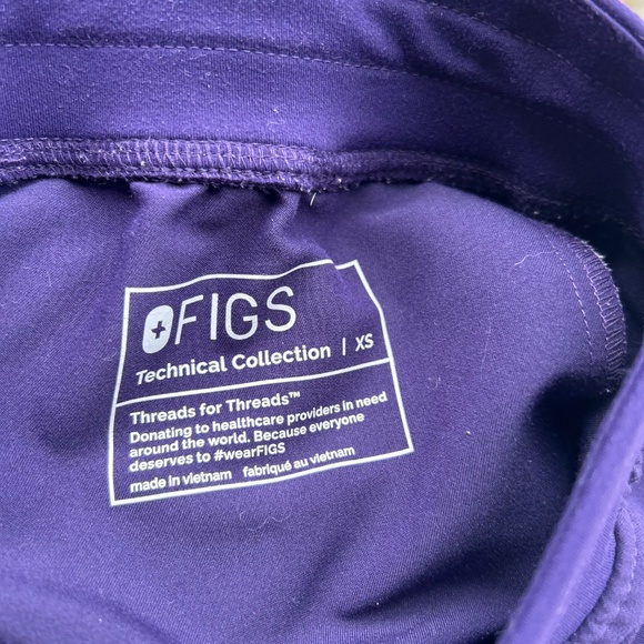 Figs kade cargo XS purple jam - Picture 5 of 5